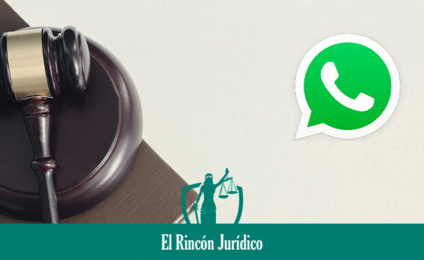 conversaciones de whatsapp como prueba