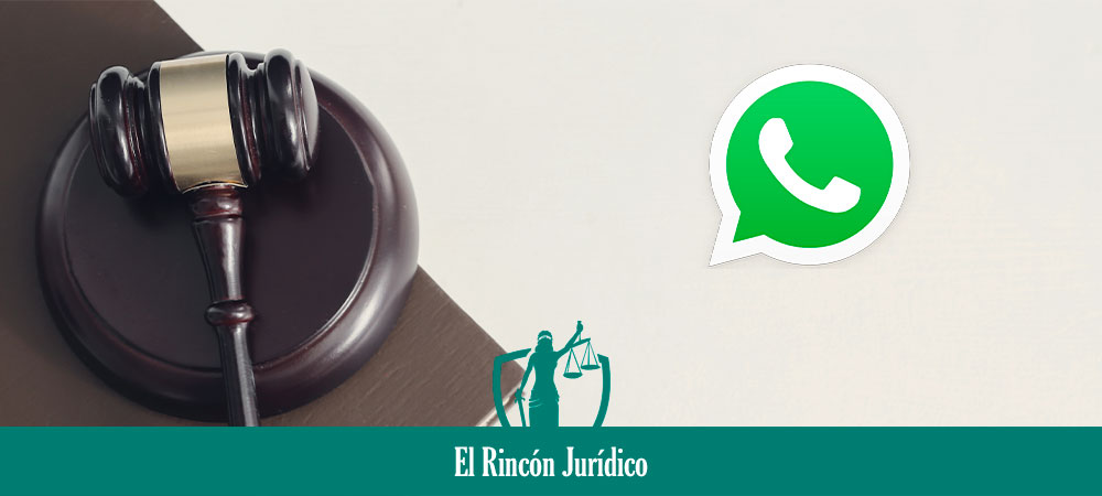 conversaciones de whatsapp como prueba