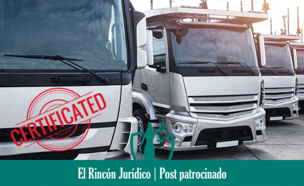 certificado de actividades para transportistas